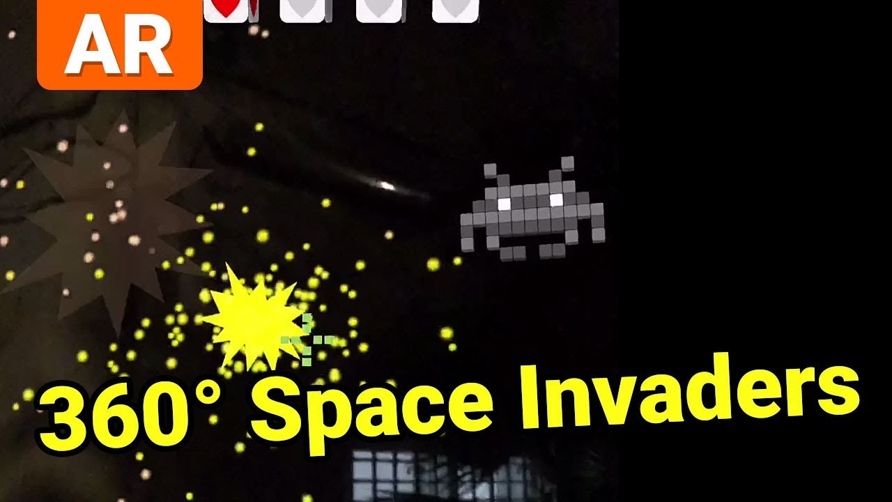 Space Invasion AR Gameplay (iOS) - YouTube