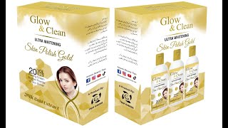 Glow and Clean 24 Gold Skin Polish  Peeling Cream, Brighter Powder & Skin Shiner screenshot 4