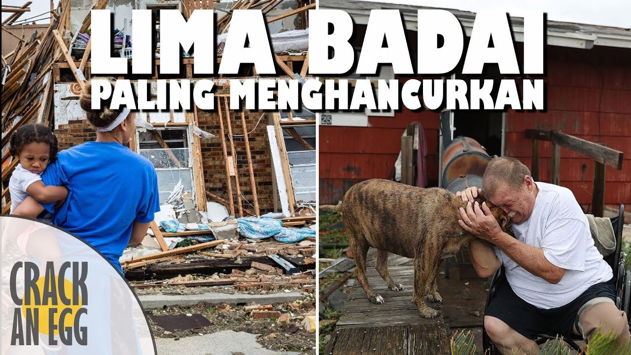 5 Badai Hurricane MENGHANCURKAN dan MENAKUTKAN! #AyoKitaPecahkan! - YouTube