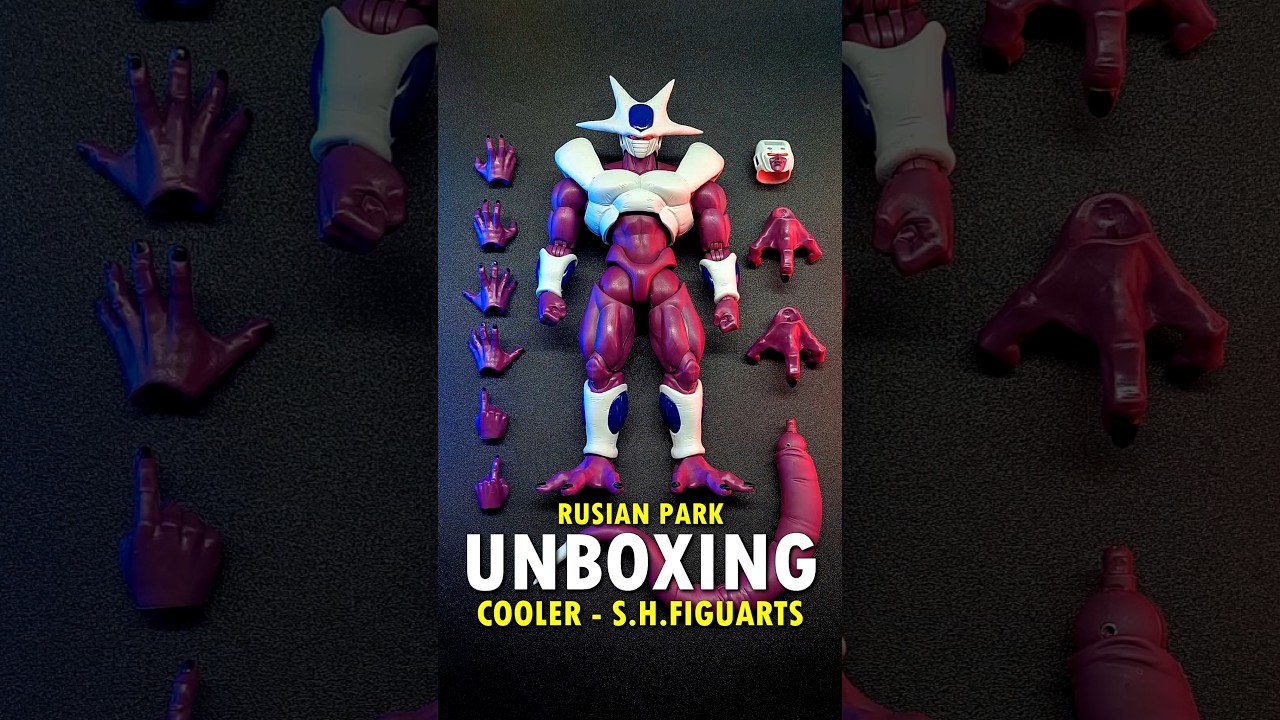 🟣 Unboxing: Cooler 40th Anniversario - SH Figuarts