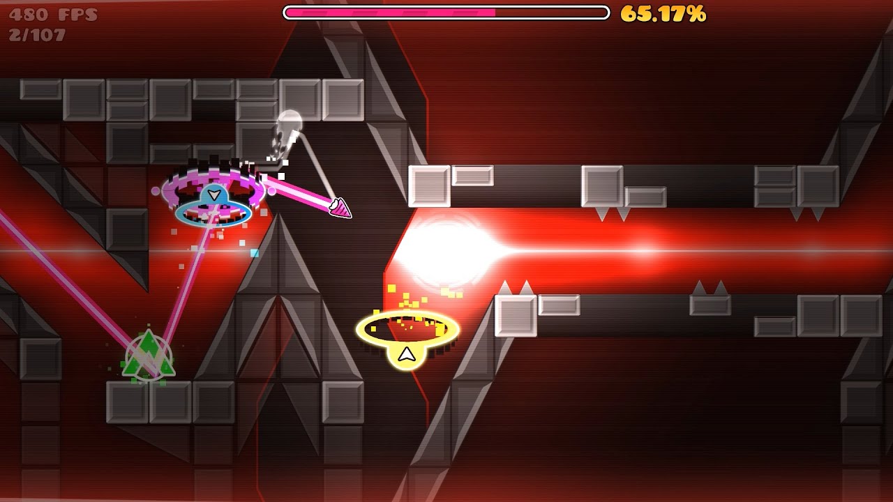 CyberBlade by cuberkinggd (easy demon) - Geometry Dash