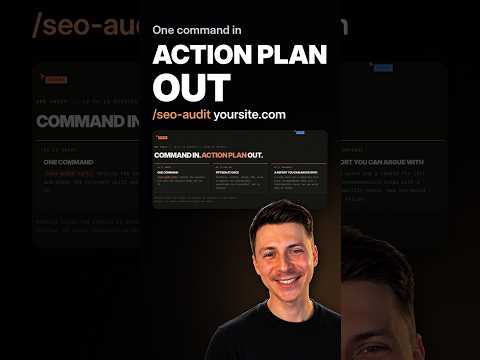One command runs a full technical SEO audit