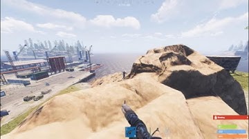My teammate clutches up and kills ak kid with rock | Rust Console