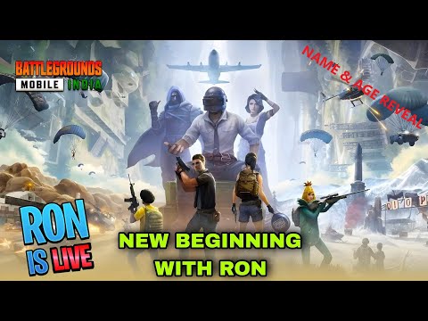 BGMI | RON STREAMING WITH HIS WIFE, NAME & AGE REVEAL - BGMI | RON STREAMING WITH HIS WIFE, NAME & AGE REVEAL
