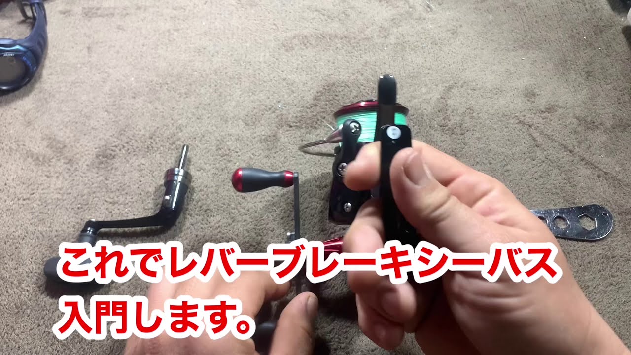 ダイワ シグナス 3000HーLBD レバーブレーキシーバス入門機 - YouTube