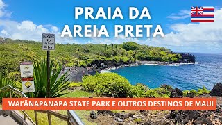 Download Lagu A FAMOSA PRAIA DA AREIA PRETA Waiʻānapanapa State Park | Conhecendo a ilha Maui - Havaí | Hawaii MP3 Download Lagu A FAMOSA PRAIA DA AREIA PRETA Waiʻānapanapa State Park | Conhecendo a ilha Maui - Havaí | Hawaii MP3