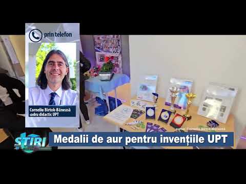 Medalii de aur pentru invențiile UPT