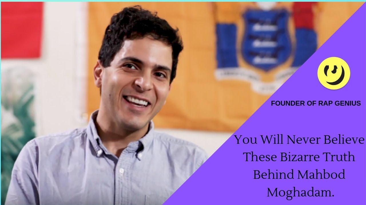 Basement Dwellers: Mahbod Moghadam (Founder of Rap Genius)
