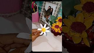 DIY paper daisy flower 🌼#craft #shorts #viral #diy