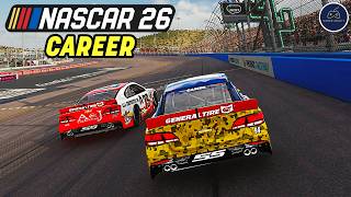 An EPIC Battle at Phoenix Raceway! | NASCAR 26 Career Mode Part 2 screenshot 4