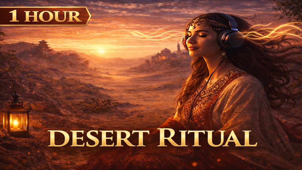 Lo-Fi World Fusion 🌍 1 Hour of Calm Oud, Spanish Guitar & Soft African Rhythms | Study & Relax