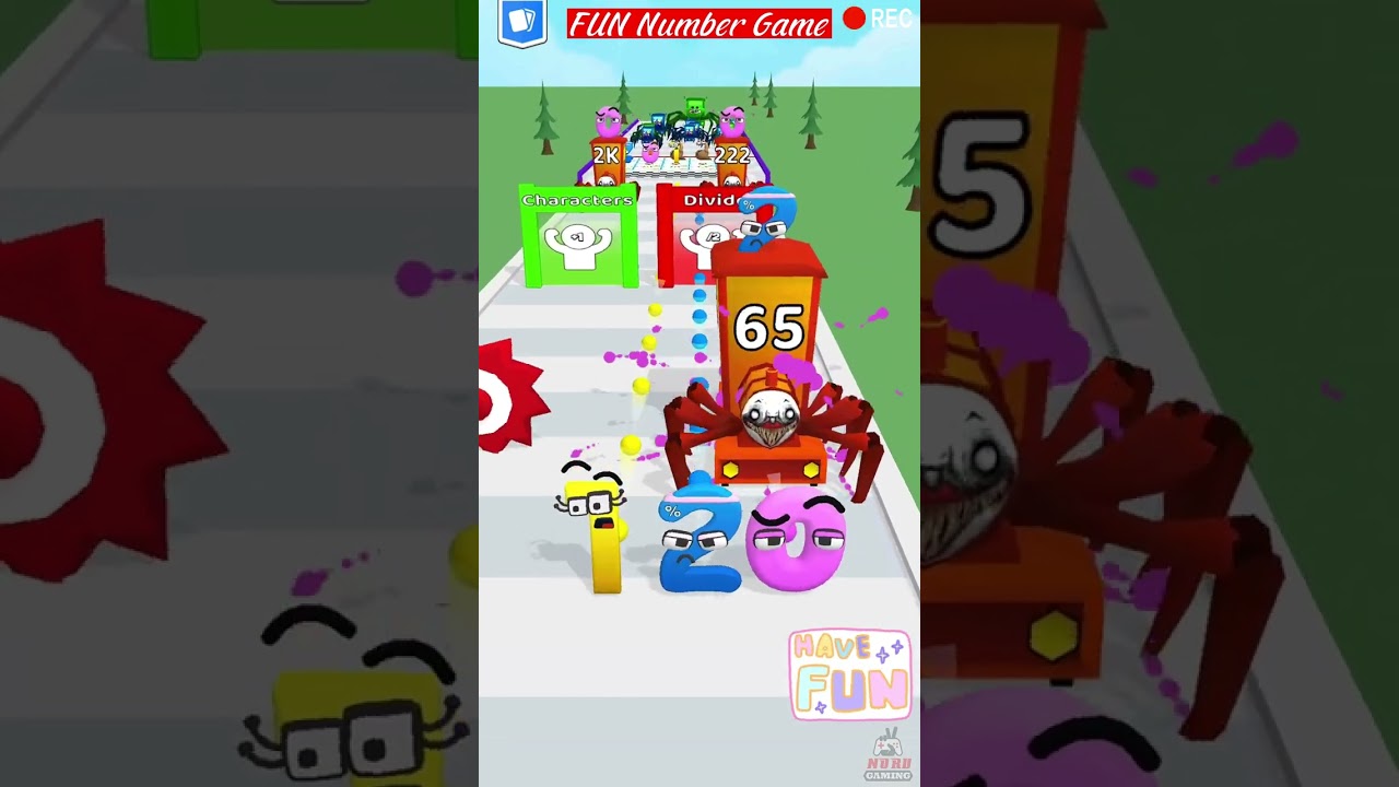 #39 Number Run Game💖