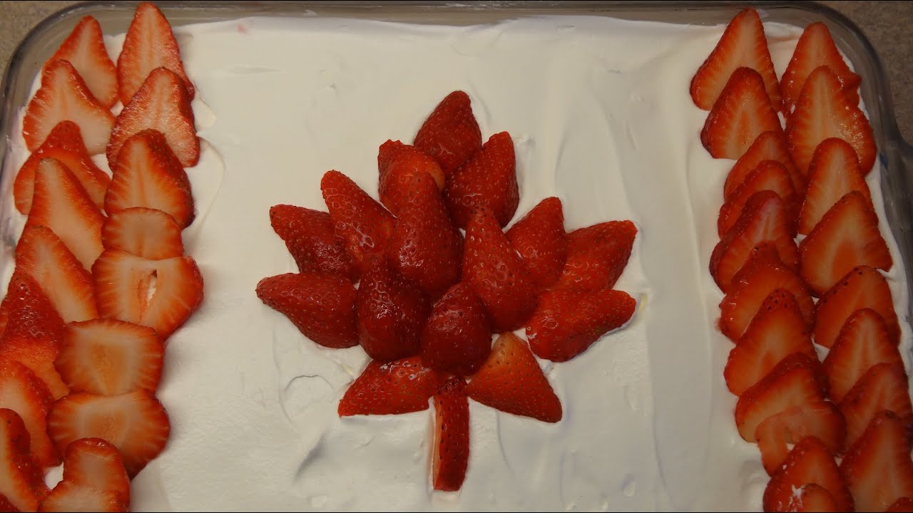 Canadian Flag "Cake" with yoyomax12 YouTube