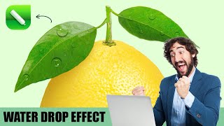 Water Drop Effect in Corel draw | How to Create Water Drop | #coreldraw