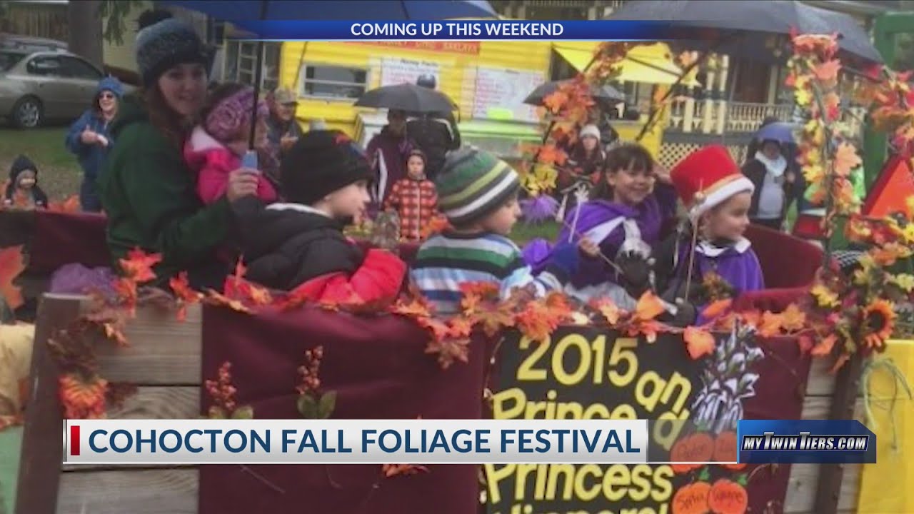 Cohocton's annual Fall Foliage Festival this weekend YouTube