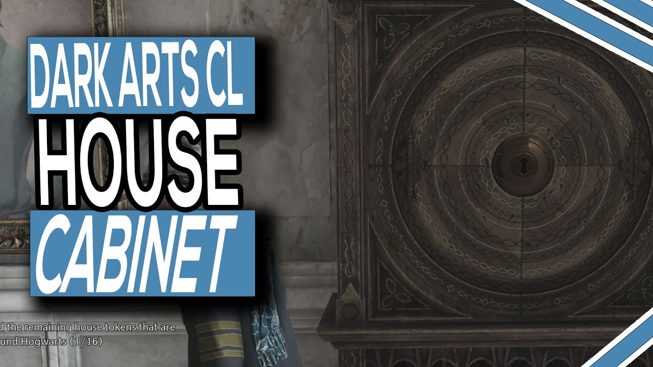 How To Unlock Dark Arts Classroom House Cabinet In Hogwarts Legacy