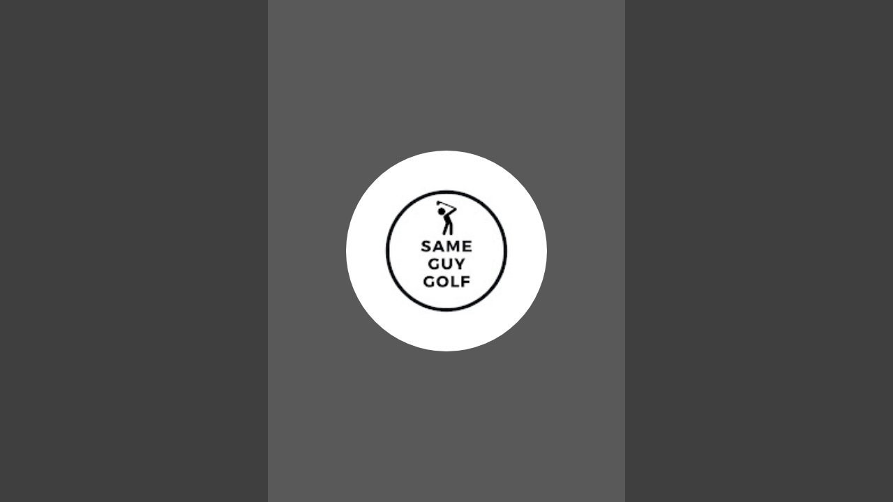 Same Guy Golf is live!  Finally playing some golf.