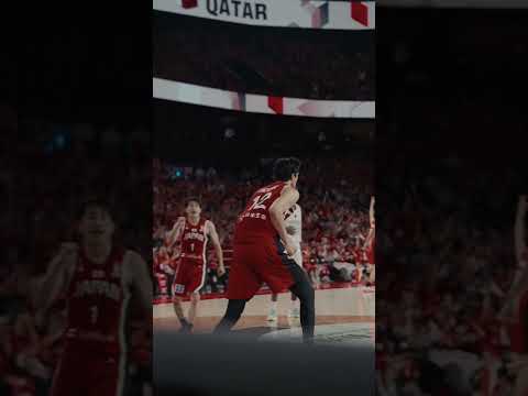 #渡邊雄太 、復活の一撃💥 放送： 日本テレビ系配信： DAZN、TVer#FIBAWC x #StepItUpJapan