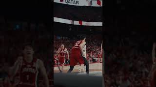 #渡邊雄太 、復活の一撃💥 放送： 日本テレビ系配信： DAZN、TVer#FIBAWC x #StepItUpJapan