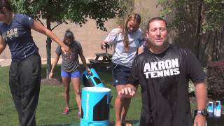 Zips Tennis - Coaches Brandon Padgett and Brian Peters #ALSIceBucketChallenge