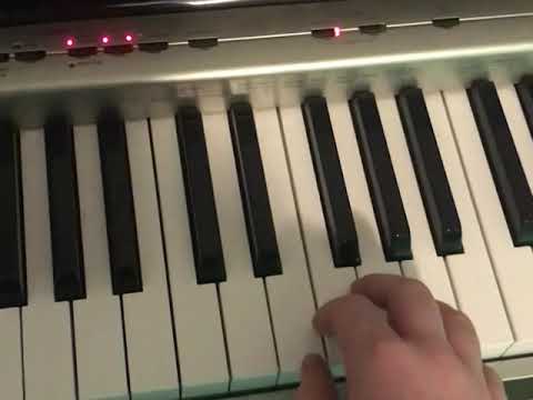 Playing the lick on every instrument in the house