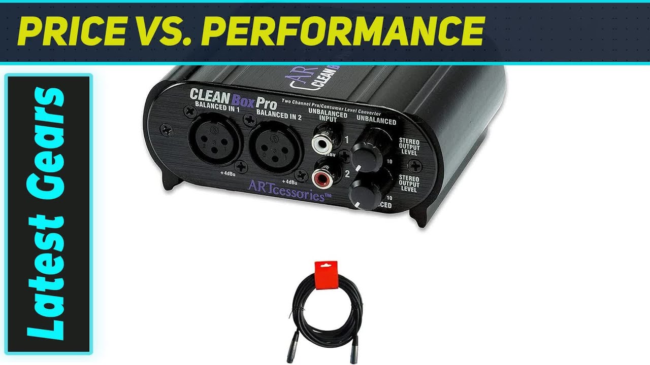 ART CLEANBox Pro: The Essential Bi-Directional Audio Level