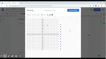 Graphing Lines in Google Docs