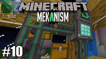 AUTOMATIC CRAFTING & TELEPORTATION!  SURVIVING WITH MEKANISM