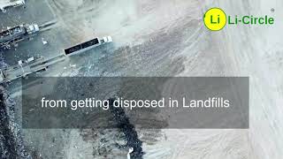 Information Lithium-ion battery recycling in India. ( According to Battery management rules 2022.) Update