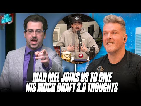 Thumbnail for Mad Mel Returns To Give His Outlook After His NFL Mock Draft 3.0 | The Pat McAfee Show