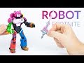 MAKING the ROBOT with CLAY!! Mecha Team Leader (Fortnite Battle Royale) – Polymer Clay Tutorial