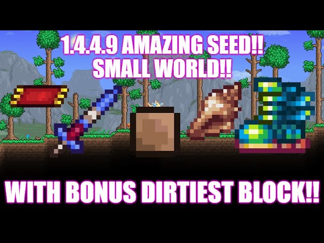 The BEST Terraria seeds (1.4.4.9) 