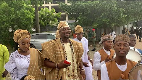 MOMENT ENTRANCE OF TOP ISLAMIC ACT, AHMAD ALAWIYE INTO HIS 50TH BDAY CELEBRATION HALL SURPRISED MANY