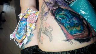 Gorila Tattoo Afryka Tattoo