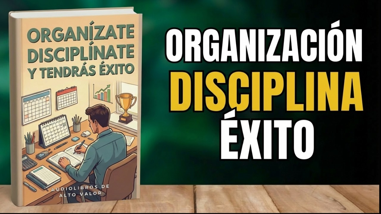 ORGANIZACIÓN Y DISCIPLINA: EL SECRETO PARA ACABAR CON EL CAOS EN SU VIDA | Audiolibro