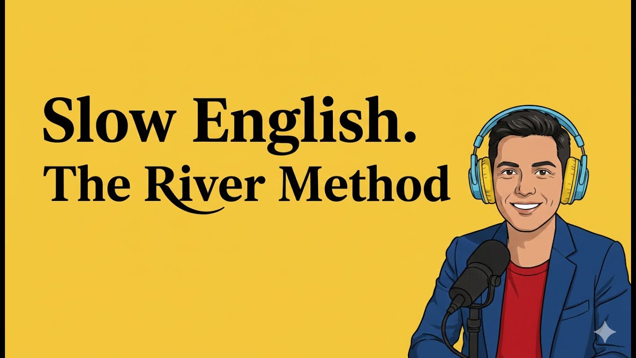 Learn English with Podcast Slow English . The River Method: How English Flows Into Your Life.