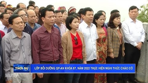 Lớp bồi dưỡng QP-AN đối tượng 1, khóa 87 dự lễ chào cờ tại Cột cờ Quốc gia Lũng Cú - Ngày 24/9/2022