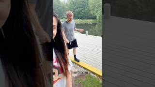 Walking con Connor #fypシ゚viral #havingfun #humor #lake #vlogging ❤️❤️❤️ #couplelife #family