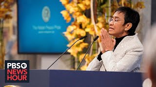 Nobel Peace Prize winner Maria Ressa on the importance of a free press