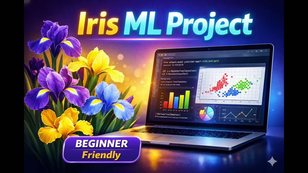 Iris Flower Classification 🌸 | Complete Machine Learning Workflow ...