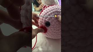 Hot Glue on Crochet Plushies