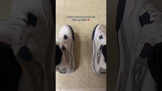 Wearing my fake Jordan 4 navy midnight reps to school 👉 StockxKicks #kicksonfire #sneakercollection screenshot 2