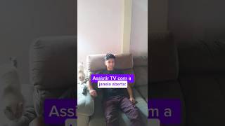 assistir televisão com a janela aberta é isso: #comedia #humor #comedy #televisão