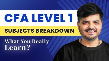 CFA Syllabus 2026 - Fully Explained | Detailed Overview