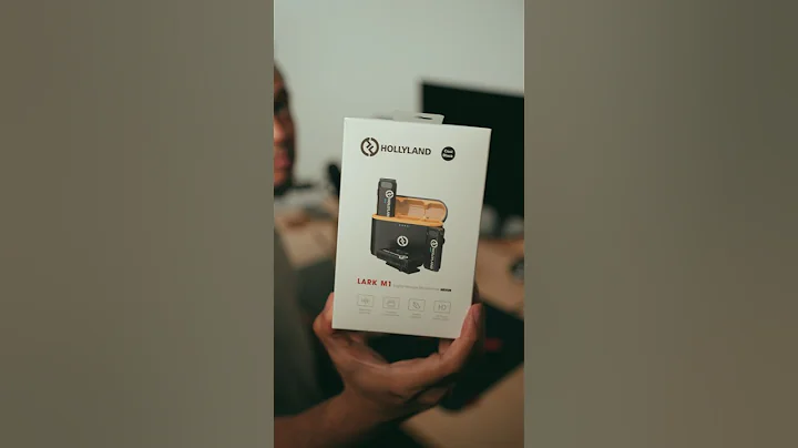 #unboxing the Hollyland Lark M1 wireless microphone #shorts #microphone
