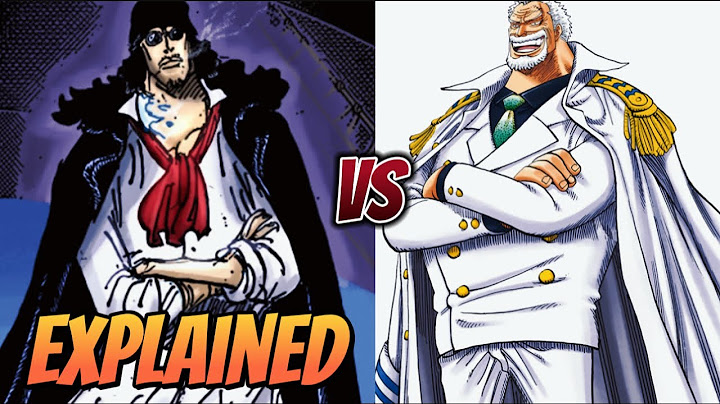 Aokiji vs Garp Full Fight Analysis
