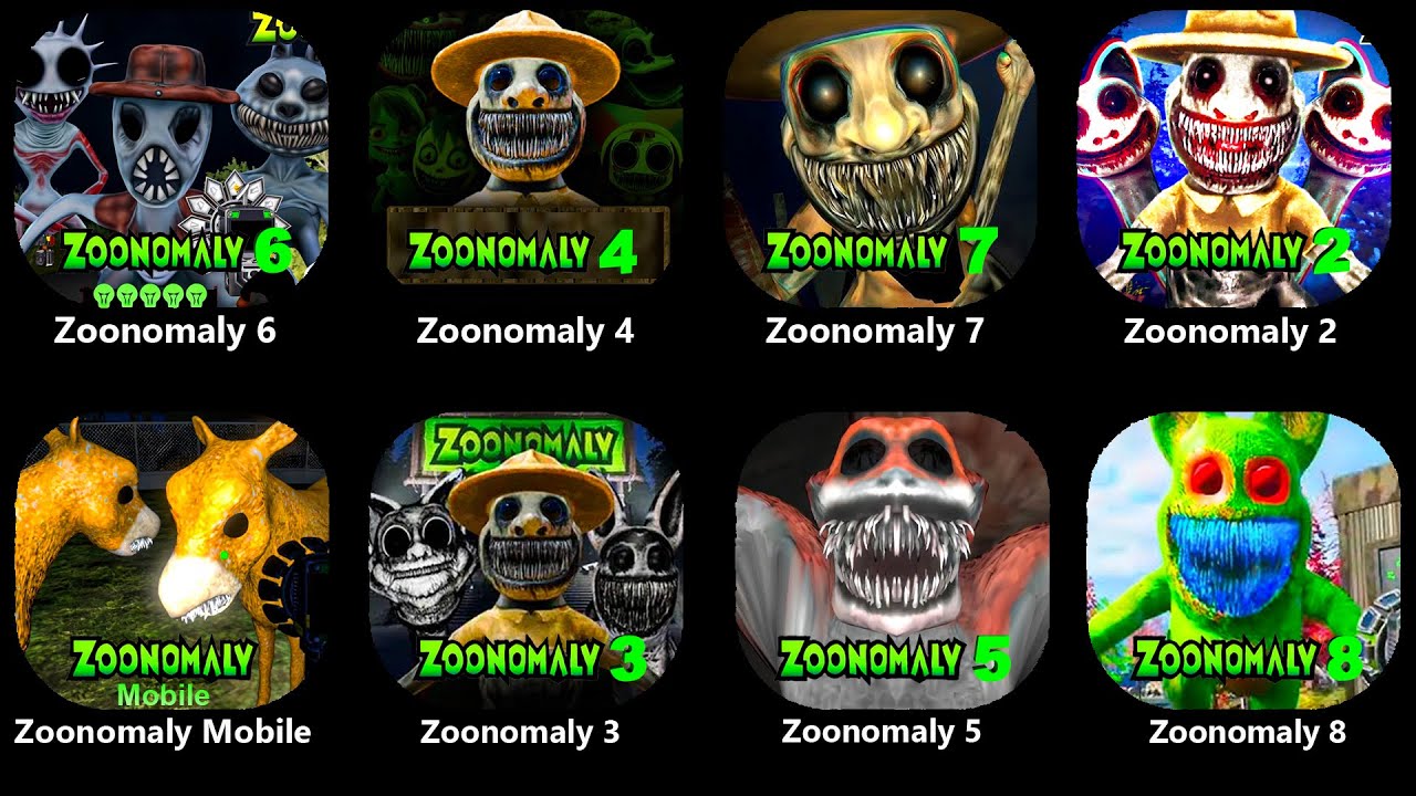 Zoonomaly Mobile Официальная полная игра - Zoonomaly Mobile 2 -8. Создано фанатами, геймплей Zoon...
