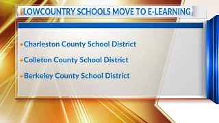 All schools districts shift to eLearning for Monday