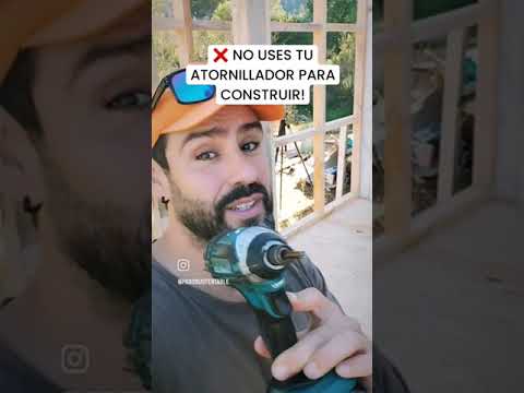 ❌ NO USES TU ATORNILLADOR PARA CONSTRUIR! Aprende cual es la mejor opción #diy