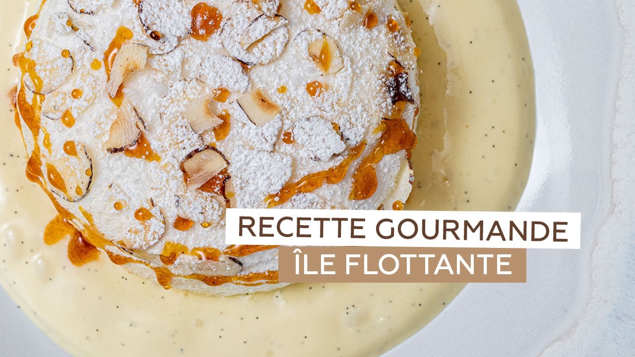 Île flottante à la vanille | Yann Couvreur